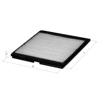 Filtre, air de l'habitacle MAHLE OEM 278936F600