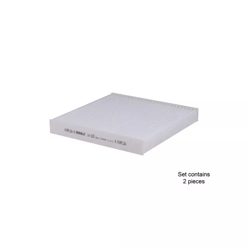 Filtre, air de l'habitacle MAHLE LA 630/S - Visuel 1