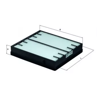 Filtre, air de l'habitacle MAHLE OEM A1638350047