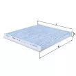 MAHLE LAK 109 - Filtre, air de l'habitacle