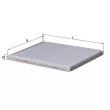 MAHLE LAK 143 - Filtre, air de l'habitacle