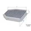 MAHLE LAK 278/S - Filtre, air de l'habitacle