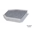 MAHLE LAK 278/S - Filtre, air de l'habitacle