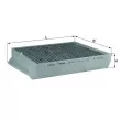 MAHLE LAK 54/1 - Filtre, air de l'habitacle
