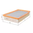 MAHLE LX 1216 - Filtre à air