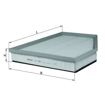Filtre à air MAHLE OEM 13717793647