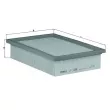 MAHLE LX 1285 - Filtre à air