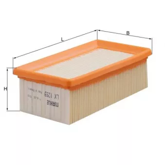 Filtre à air MAHLE LX 1293
