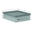 MAHLE LX 1622 - Filtre à air