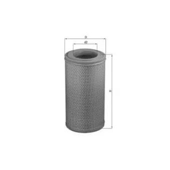 Filtre à air MAHLE OEM 0040941804