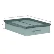 MAHLE LX 1809 - Filtre à air