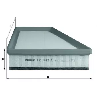 Filtre à air MAHLE OEM 8201038485