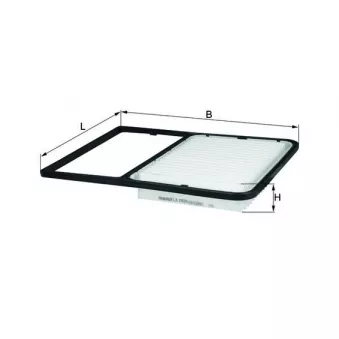Filtre à air MAHLE OEM 17801B1010