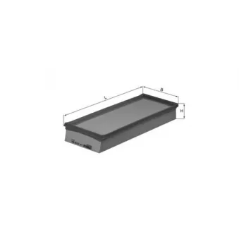 Filtre à air MAHLE OEM 13717561235