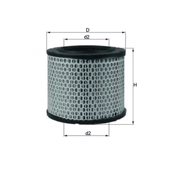 Filtre à air MAHLE OEM 7955301