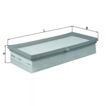 Filtre à air MAHLE OEM 178010N040C