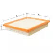 MAHLE LX 2870 - Filtre à air