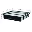 MAHLE LX 2873 - Filtre à air