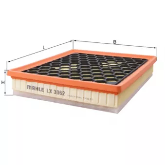 Filtre à air MAHLE OEM 95528305