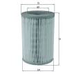 MAHLE LX 3285 - Filtre à air