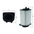 MAHLE LX 3775 - Filtre à air
