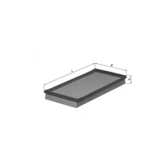 Filtre à air MAHLE OEM 30858441