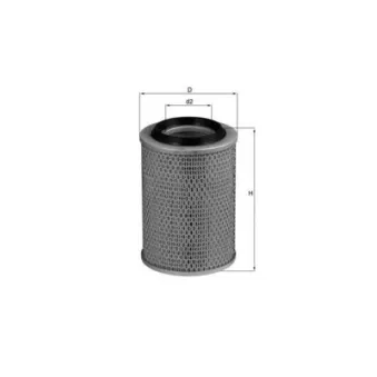 Filtre à air MAHLE OEM A6310940104