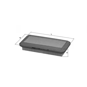 Filtre à air MAHLE OEM 1378058BU0