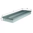 MAHLE LX 97 - Filtre à air