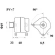 MAHLE MG 1074 - Alternateur