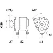 MAHLE MG 192 - Alternateur