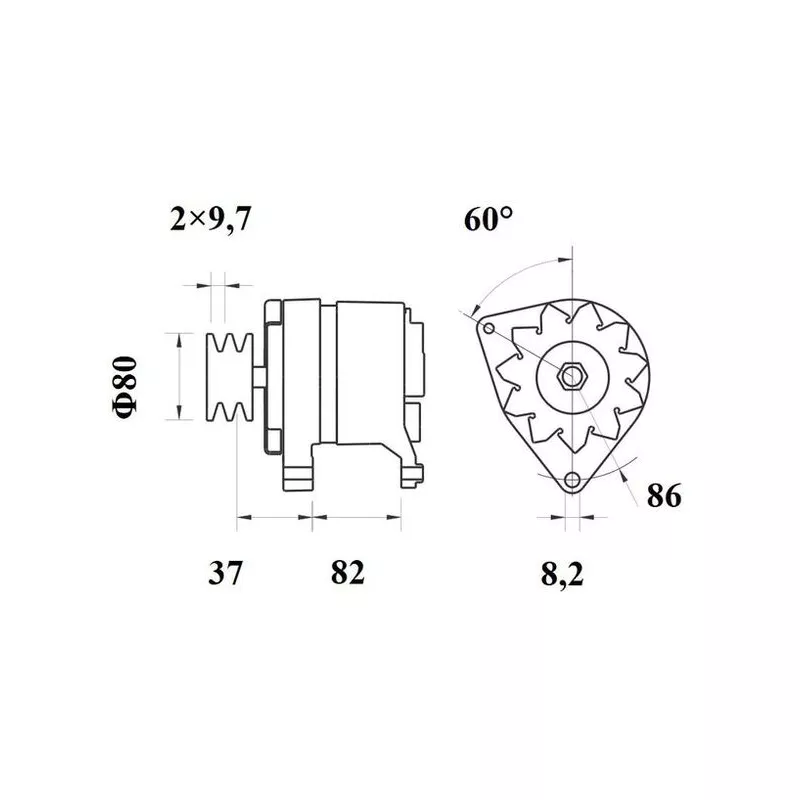 Alternateur MAHLE MG 192 - Visuel 1