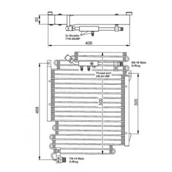 NRF 35056 - Condenseur, climatisation