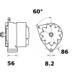 MAHLE MG 209 - Alternateur