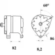 MAHLE MG 216 - Alternateur