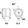 MAHLE MG 226 - Alternateur