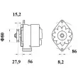 MAHLE MG 278 - Alternateur