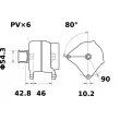 MAHLE MG 31 - Alternateur