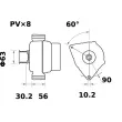 MAHLE MG 36 - Alternateur
