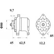 MAHLE MG 369 - Alternateur