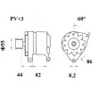 MAHLE MG 428 - Alternateur
