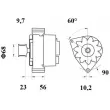 MAHLE MG 431 - Alternateur