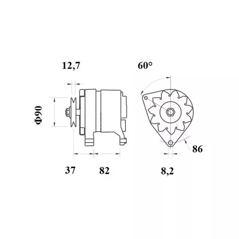 Alternateur MAHLE MG 436 - Visuel 1