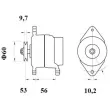 MAHLE MG 447 - Alternateur