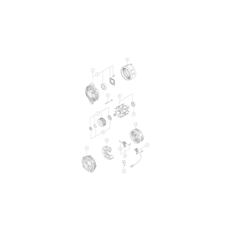 Alternateur MAHLE MG 473 - Visuel 2