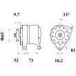 MAHLE MG 535 - Alternateur