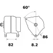 MAHLE MG 560 - Alternateur