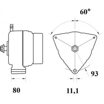 Alternateur MAHLE MG 795