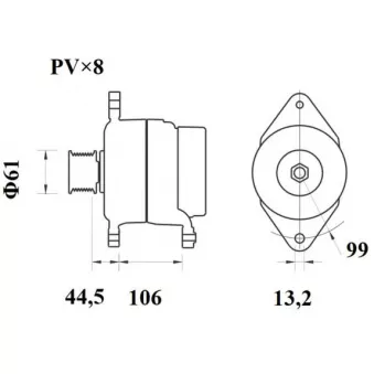 Alternateur MAHLE OEM 7420409228