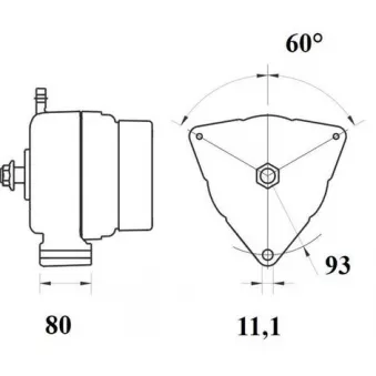 Alternateur MAHLE MG 807